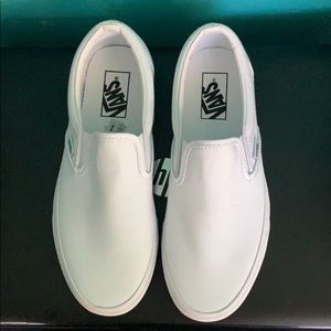 All White Vans